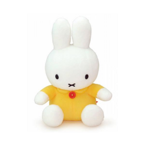 Dick Buna 딕 부르너 미피 Miffy 오리지널 봉제인형, S사이즈 노랑, 1개