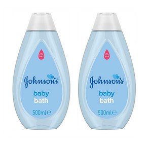 Johnsons Baby Bath 존슨즈 베이비 아기 유아 신생아 목욕 바스 바쓰 500mL 2팩, 2개