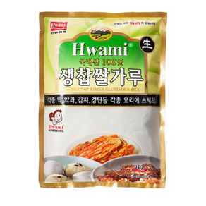 화미 생찹쌀가루, 1kg, 6개