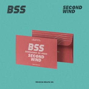 개봉앨범 포토카드 없음 / 부석순 (SEVENTEEN) - BSS 1st Single Album SECOND WIND (Weverse Albums ver.)