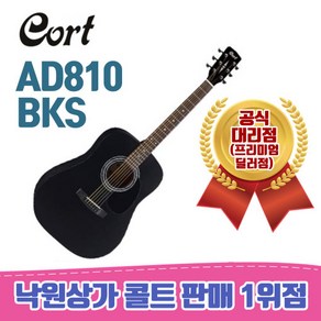 콜트 어쿠스틱 기타 AD810, BlackSatin, 1개