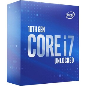 인텔 코어 i710700K 데스크탑 프로세서 8코어 최대 5.1GHz 언락 LGA1200 400시리즈 칩셋 125W BX8070110700K, Pocesso Only, 1개