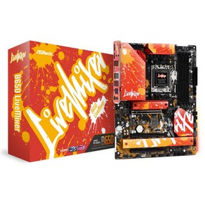 ASRock B650 LiveMixe AMD Ryzen 7000 CPU (Soket AM5) B650E ATX 마더보드 시리즈 대응