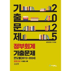 2025 정부회계 기출문제 연도별(2012~2024) 모의고사 11회분 수록:공인회계사 1차 대비, 세경북스