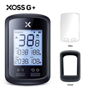 293039 XOSS G 플러스 + 자전거 GPS 컴퓨터 무선 속도계 사이클링 방수 사이클 주행 거리계, G PLUS Goup B, 1개