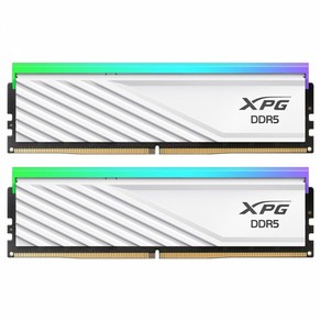 ADATA ADATA DDR5-6400 CL32 LANCER BLADE RGB 화이트 패키지 서린 (32GB(16Gx2))