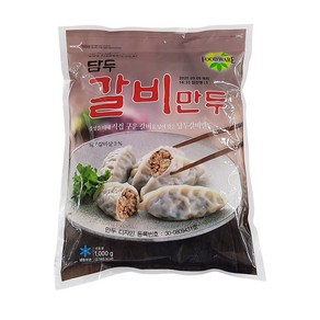 담두 갈비만두 1kg, 4개