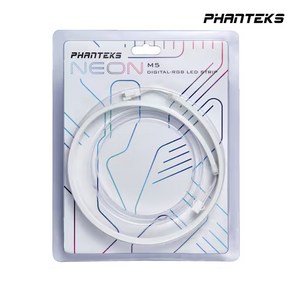 팬텍 Phanteks NEON DRGB LED STRIP M5 (White), 1개