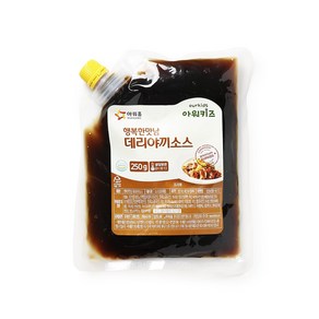 아워홈 아워키즈 데리야끼소스, 데리야끼소스 250g, 250g, 1개