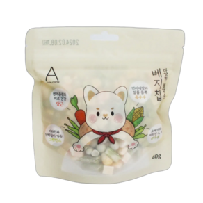 [베지칩] 야채 동결건조 간식, 3개, 40g, 베지칩