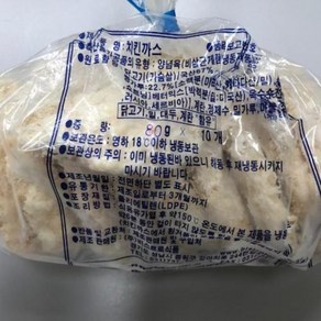 치킨까스 비스트로 냉동 800g(80gx10EA), 80g, 10개