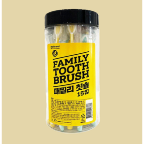 노브랜드 패밀리 칫솔 15P Family Toothbrush 15P