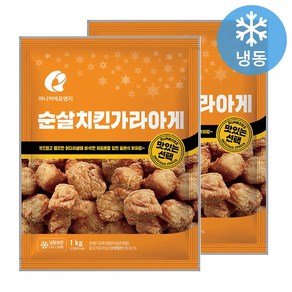 마니커F&G 순살치킨가라아게, 1kg, 2개