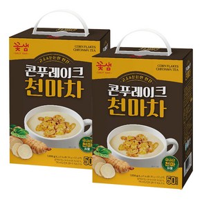 꽃샘 콘푸레이크 천마차 50T, 20g, 50개입, 2개