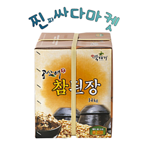 옛맛 뚝배기 공산애 참된장 14kg, 1개