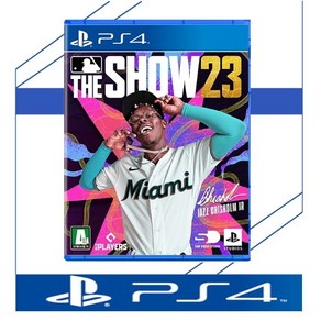 중고품 플스4 PS4 MLB THE SHOW23 더쇼23 야구 게임표지B급 정식발매 외국어 플레이스테이션4 게임CD