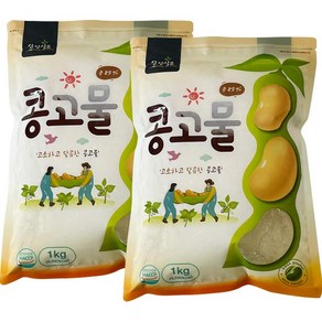 삼진 빙수용 콩가루 콩고물 1kg x 2개 팥빙수재료