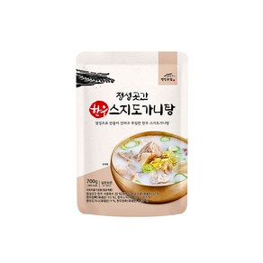 [홈쇼핑] [빠른배송] 정성곳간 한우 스지도가니탕, 700g, 1개