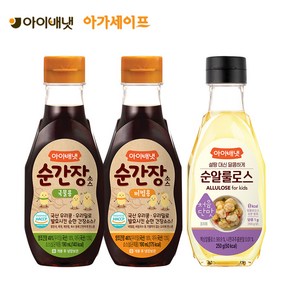 [아이배냇] 양념세트 순간장 국물 비빔 순알룰로스, 1세트, 630g, 순알룰로스+간장(비빔용+국물용)