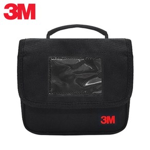 3M 방독면가방 벨트형 반면형 면체 파우치 안전, 1개