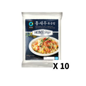 호밍스 통새우볶음밥 210g 10개 (10인분), 1개, 210mg