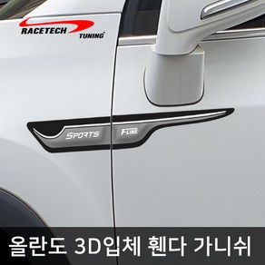 레이스텍 올란도 스타일리쉬 3D입체 휀다 가니쉬, 1개