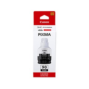 캐논정 GI-90 BK C M Y Pixma G5090 5092 G6090 G6091 G6092 GM2090 GM2092 G7090 G7092 GM4090 GM4092 옵션선택, GI-90 PGBK (검정/정품), 1개