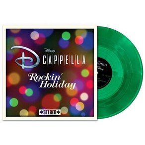 디즈니 Rockin' Holiday 반투명 그린 컬러 비닐 LP 레코드판