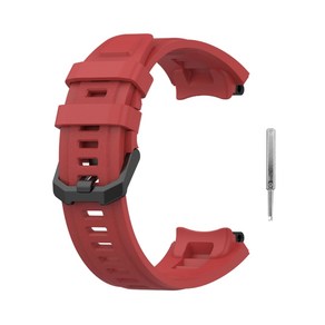 Huami Amazfit T Rex2 공식 동일한 스트랩, Red