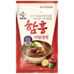 CJ제일제당 함흥비빔냉면(2인분)x2개, 474.4g, 3개