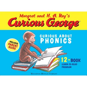 [원서] paperback Book Curious George Curious About Phonics 단행본 Curious George Curious About Phonics