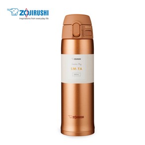 조지루시 보온 보냉 원터치 텀블러 SM-TA48, 골드, 480ml