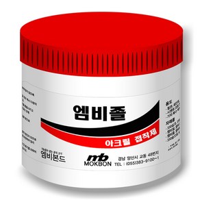 도배풀과 본드를 한번에 바로쓰는 엠비 350본드풀 800g, B09 아크졸, 1개