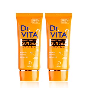 닥터비타 비타민 선크림 SPF50+ PA+++, 50g, 2개