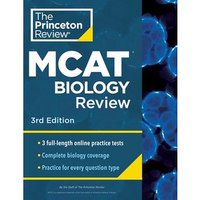 Pinceton Review MCAT Biology Review 3d Edition: Complete Content Pep + Pactice Tests (Gaduat