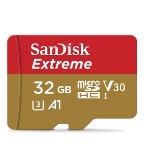 SanDisk 익스트림 마이크로 SD 카드 64GB 마이크로 SD 128GB 32GB 플래시 메모리 카드 SD 256GB U3 4K V30 모니터 마이크로 카드 512GB 1TB, 4) 32GB, 1개