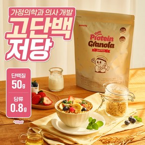 얌비티 얌프로틴 저당 단백질 그래놀라 곡물맛, 2개, 400g