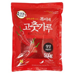 복이네먹거리 청양 고춧가루 김치용, 1개, 500g