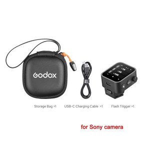 GODOX X3-C/O/F/S/N 무선 플래시 트리거 TTL 오토플래시 OLED 터치스크린 USB 캐논 Eos 니콘 소니 후지필름 카메라용 2.4G, 2)X3-S, 1개