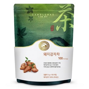 산들해 볶은 돼지감자차 티백 저온로스팅, 1개, 1g