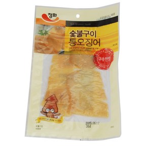 [더먹다]숯불구이 통오징어 35g 맥주 막걸리 안주