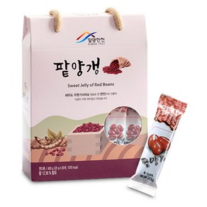 [밀양한천] 명품 디저트 팥 양갱세트 선물세트, 1개, 400g