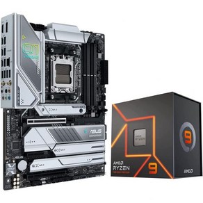 AMD Ryzen 9900X CPU 번들(ASUS X670E-PRO WiFi 마더보드 포함) AM5 소켓 DDR5 PCIe 5.0, AMD Ryzen 9 7900X + ASUS Pime