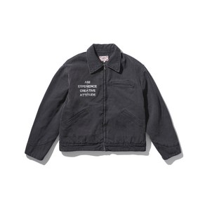 [국내매장판] AECA VINTAGE 피그먼트 트래커 재킷 WORK JACKET-CHARCOAL 145333