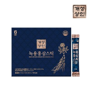 개성상인 녹용홍삼스틱 10ml 30포 전용쇼핑백 개성인삼농협