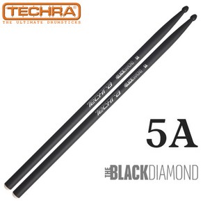 Techra Pairs - Black Diamond Sticks 5A / 테크라 카본 스틱