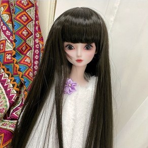 구체관절인형 60 cm bjd 가발 도리스돌 피규어 구관 1/3 가발만 인형불포함, C