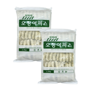 청파래 오징어까스/업소용 대용량 오징어까스 2.5kg(50g), 2개, 2.5kg