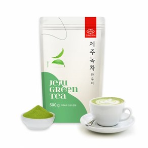 까로망 제주 녹차 파우더, 1개입, 500g, 1개