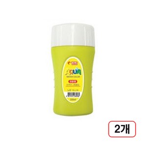 티티)아쿠아대용량물감(노랑/220ML) 2개입